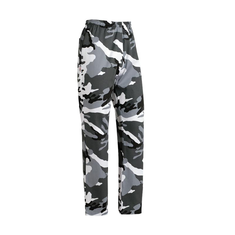 Pantalon de Cuisine motif Camouflage par egochef