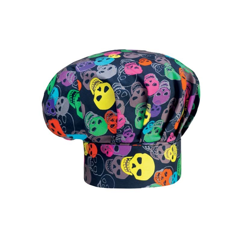Bandana de Cuisine Skulls à motifs colorés