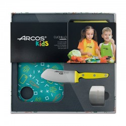 Coffret de cuisine couteau jaune pour enfants Arcos Kids