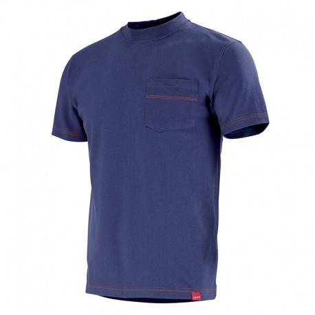 Tshirt de travail marin CXPRS Lafont pour homme bleu marine