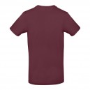 Tee-shirt de Travail Coton Homme Bordeaux - TOPTEX Certifié Oeko-Tex 100