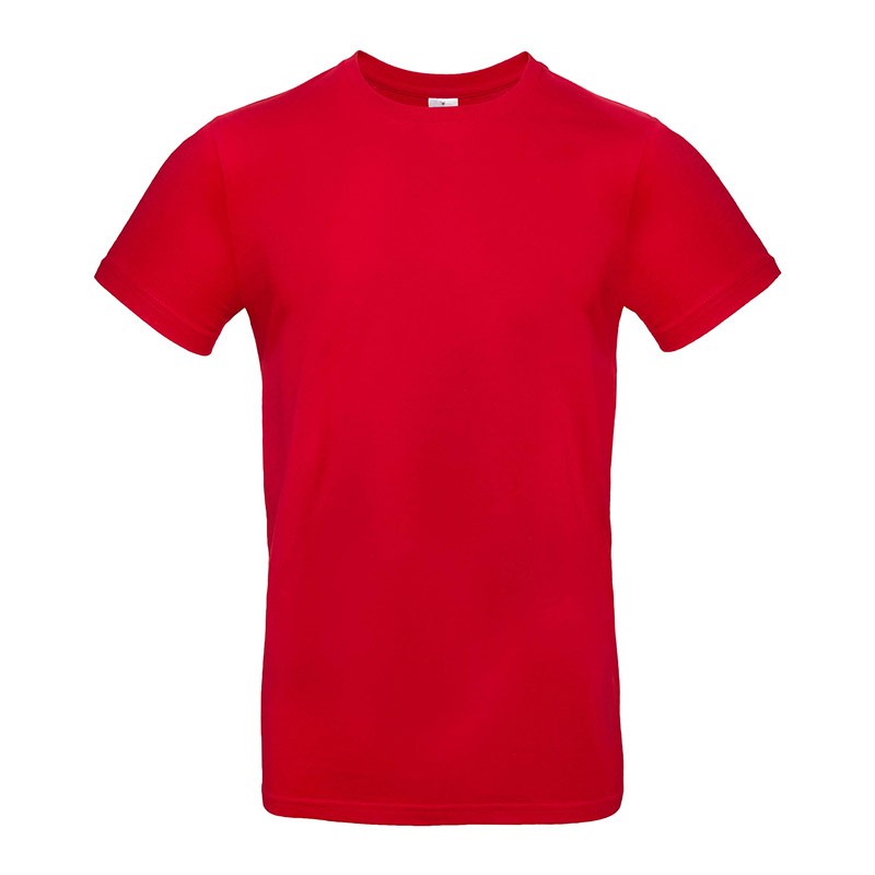 Tee-shirt de Travail Coton Homme Rouge - TOPTEX 100% Coton