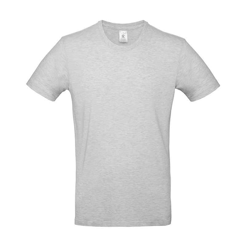 Tee-shirt de Travail Coton Homme Gris Chiné - TOPTEX 100% Coton