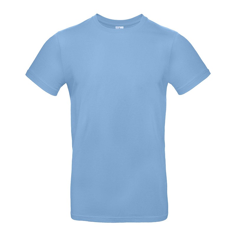 Tee-shirt de Travail Coton Homme Bleu Ciel - TOPTEX 100% Coton