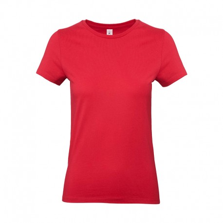Tee-shirt de Travail Coton Femme Rouge - TOPTEX 100% coton