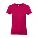 Tee-shirt de Travail Coton Femme Rose Fushia - TOPTEX 100% Coton