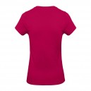 Tee-shirt de Travail Coton Femme Rose Fushia - TOPTEX Certifié Oeko-Tex 100