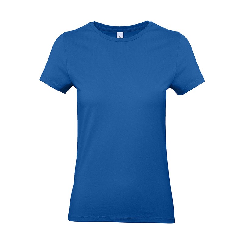 Tee-shirt de Travail Coton Femme Bleu Royal - TOPTEX 100% Coton