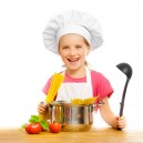 Toque de Cuisine Enfant - EGOCHEF - Blanche