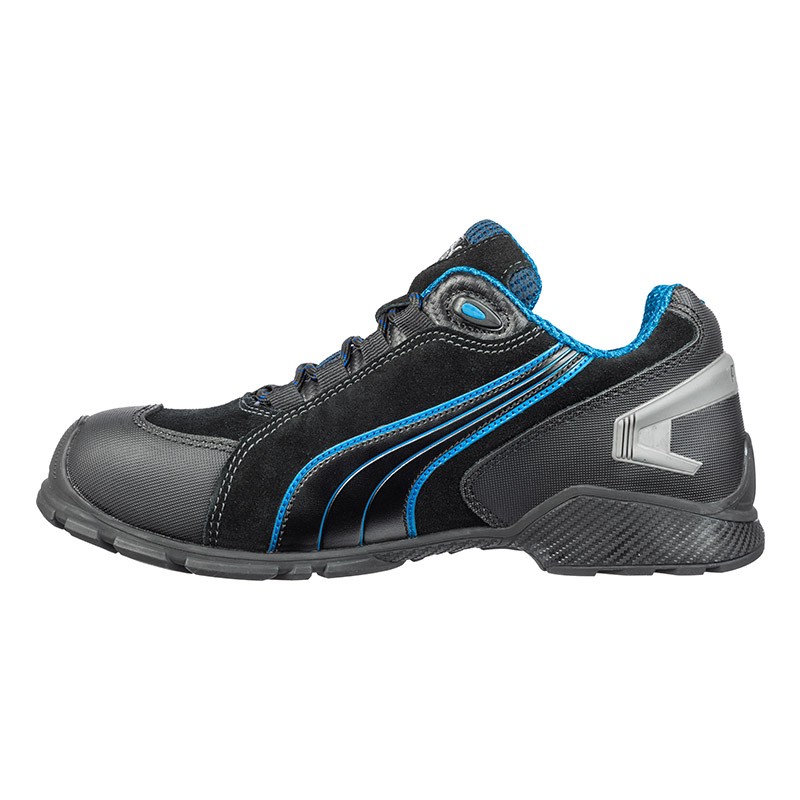 chaussures de sécurité puma rio s3 src noires bleues