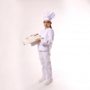 Pantalon de cuisine blanc enfant - Manelli