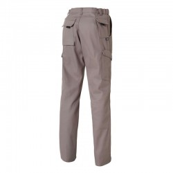 Pantalon de Travail Barroud Optimax Gris Coton Polyester MOLINEL pour mécaniciens, service maintenance ou opérateurs