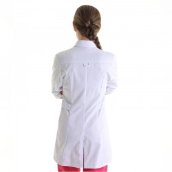 blouse médicale femme liseré blanc