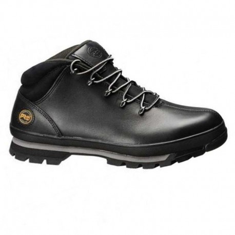 Chaussures de sécurité Timberland Pro Spiltrock, cuir noir look moderne.