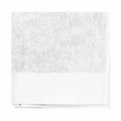 serviette de toilette coton bio blanc