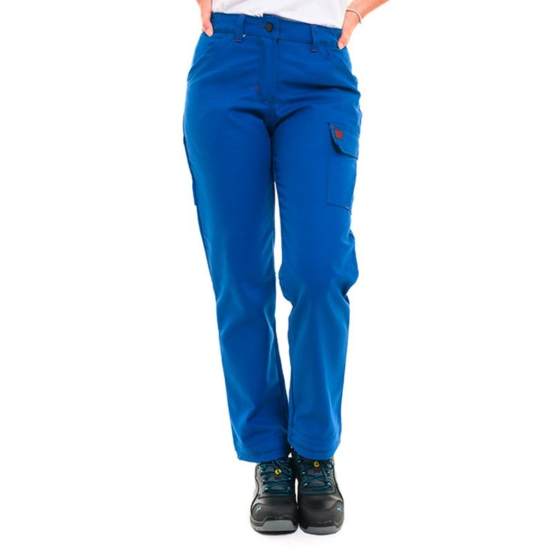 Pantalon de travail Jade bleu bugatti femme - Lafont