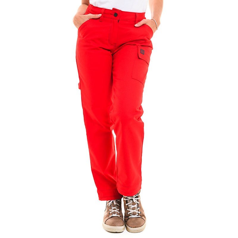 Pantalon de travail rouge Lafont