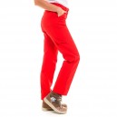 Pantalon multipoche rouge Lafont