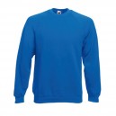 Sweat-shirt bleu électrique pour homme