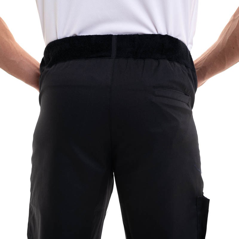 pantalon homme avec ceinture éponge