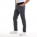 pantalon gris confort taille elastique