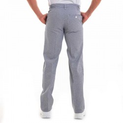 pantalon gris à carreaux pour cuisiniers