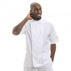 Veste de Cuisine Blanche homme - veste de cuisinier blanche