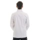 Veste Style chemise BASILIC BLANC/GRIS - ADOLPHE LAFONT