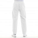 Pantalon de travail blanc grande taille