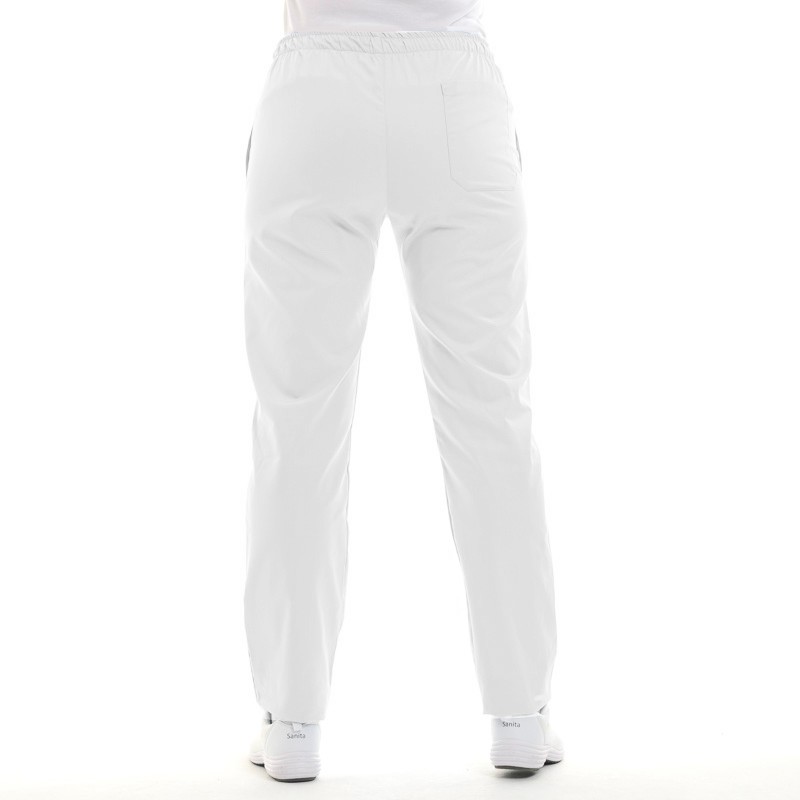 Pantalon de Cuisine Blanc eco-conception manelli