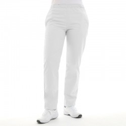 pantalon blanc mixte