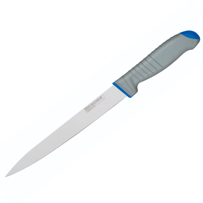 Couteau de boucher 28cm Fischer manche rouge