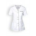 blouse médicale blanche femme