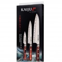 set de 3 couteaux japonais qualité inox forgé
