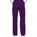 pantalon médical couleur violet style aubergine