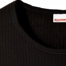 T-shirt à manches longues avec col rond, noir Damart