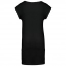 Tee-shirt Long Femme Noir