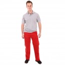 Pantalon de Travail Homme Basalte Rouge - ADOLPHE LAFONT