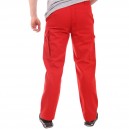 Pantalon de Travail Homme Basalte Rouge - LAFONT