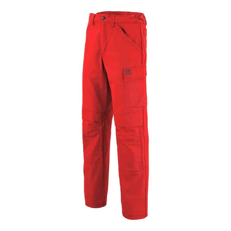 Pantalon de Travail Homme Basalte Rouge - ADOLPHE LAFONT