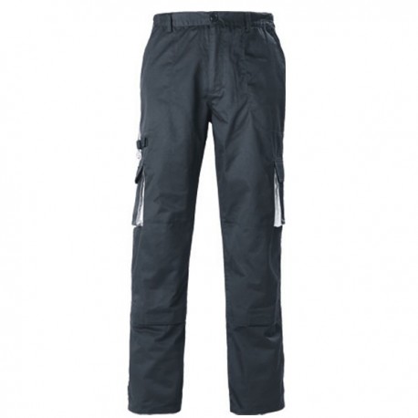 pantalon de travail marine et gris