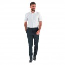 Silhouette Chemise Blanche Capuccino Homme Manches Courtes - LAFONT SERVICE