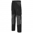 Pantalon de Travail Homme Ruler Noir / Gris Charcoal - LAFONT