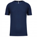 T-shirt Proact coloris Navy Sport Col Rond face