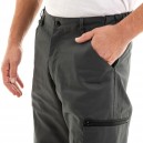 Zoom sur une poche du pantalon pas cher Perceuse Multipoches Gris de LMA