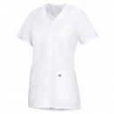 Blouse Médicale Femme Stretch Blanche - BP®, Manelli vêtement médical