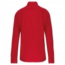 Dos de chemise classique rouge pour homme