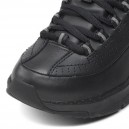 zoom sur chaussures skechers noire femme