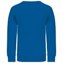 Sweat-Shirt Noir Col Rond Bleu Royal KARIBAN Vêtement enfant Manelli