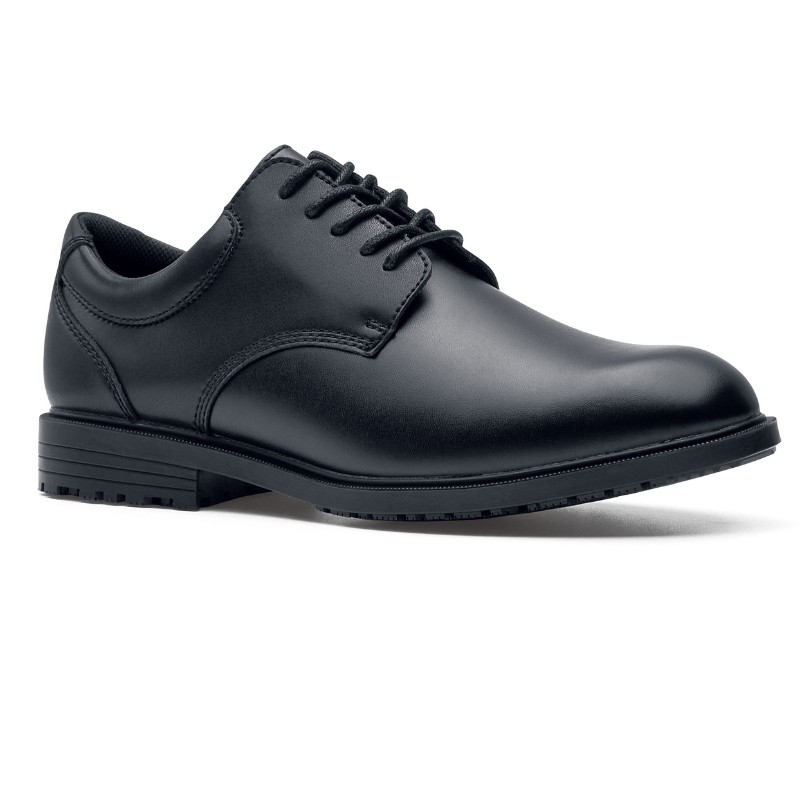 chaussures élégante service homme noir